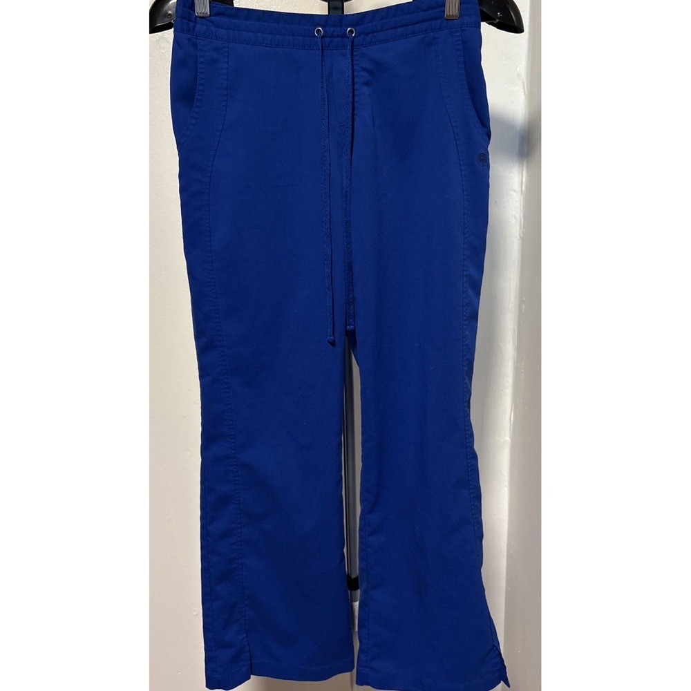 Healing Hands Purple Label Pants Womens Small Tori Blue Scrub PullOn Drawstring